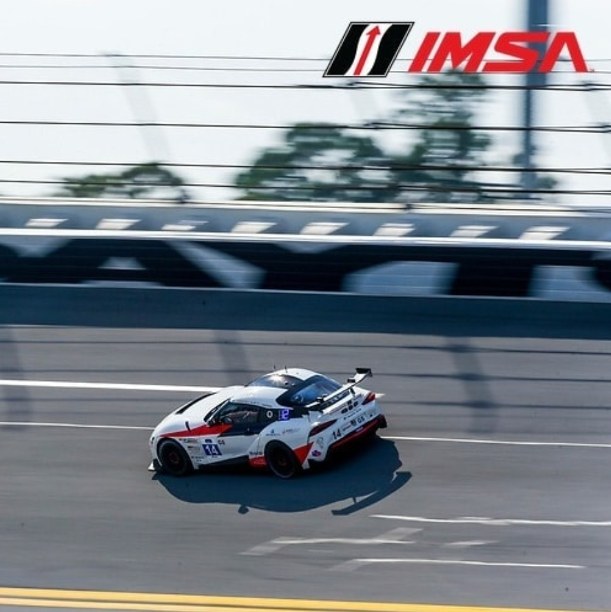 Toyota Supra GT4 da equipe oficial Toyota Gazoo Racing do IMSA que terá Thiago Camilo em 2022